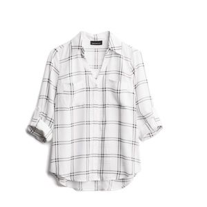 Fortune + Ivy Christelle Button Blouse Size Small